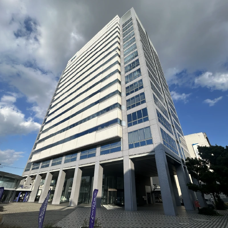 施設外就労先のビル外観