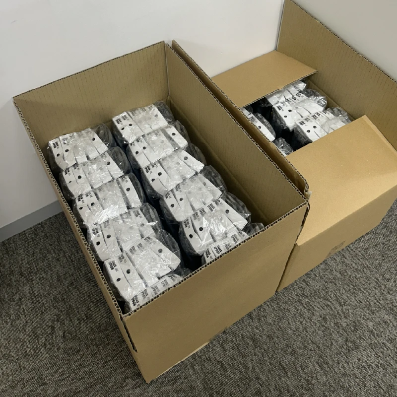 完成したスプーン製品が梱包された状態