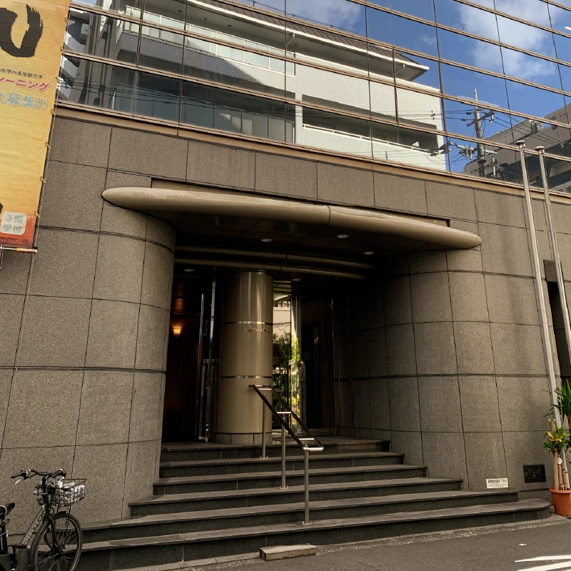 事業所の入り口